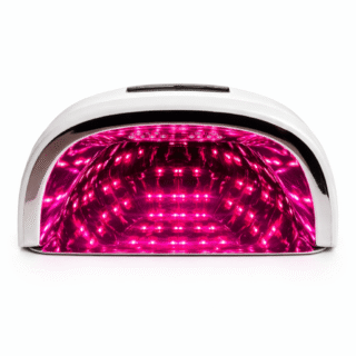 Lámpara UV/LED inalambrica luz rosa