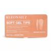 Tips soft gel Stiletto medio 550uds